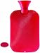 Fashy 6460 Hot Water Bottle 2 L Double Lamella Cherry Red