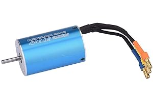 SHANRYA Woyisisi Motore Senza spazzole per Auto RC, Motore a 4 Poli 12 Poli Impermeabile 2845 5000/5900KV per Auto Senza spazzole in Scala 1/12 1/14(5900KV)