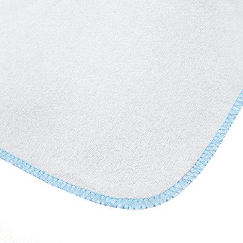 Mias 10 Baby Waschlappen aus Molton Flanell, weiß - 4