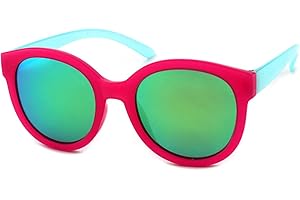 Kiddus Gafas de Sol para niña, chica. 6 años o más. Protección contra rayos ultravioleta UV400. Polarizadas. Diseños con purpurina, brillantes y lentes efecto espejo.