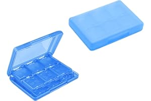 Meijunter 28in1 Game Card Case Holder 2pcs Plastic Cassette Organiser Card Storage Compatible with Nintendo DS NDS/NDS Lite/NDSI/2DS/3DS