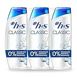 Head & Shoulders Classic - Anticaspa Champú, 3 x 540 ml