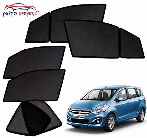 Auto Pearl - Premium Quality Day and Night Magnetic Sun Shades Car Curtain For - Maruti Suzuki Ertiga - Set of 6 Pcs RS.1099 (48.00% Off) - Amazon