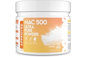 WORLD'S FOOD NUTRITION WFN Approved NAC N Acetyl Cysteine - 300g Poudre - Goût Neutre - Hautement dosé, Vegan, sans additifs - Fabriqué et testé en Allemagne
