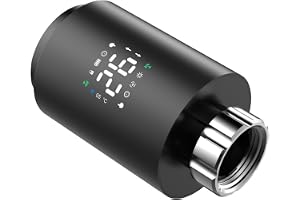 Programmerbar smart radiatortermostatventil för Tuya för Zigbee-värmningssystem, radiatorventilstermostat med flera lägen, fj