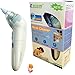 Electric nose cleaner, baby nasal aspirator - 3 sizes of silicone tips - hygienic disposable caps - 3 suction strengths & can play music !