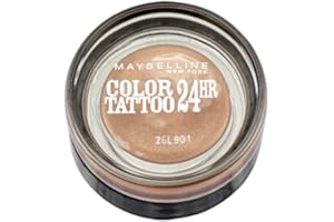 ‎MAYBELLINE Maybelline New York Color Tattoo 24H żelowowo-kremowy cień do powiek, świetliste wykończenie, 35 On and on Bronze, 3,5 ml