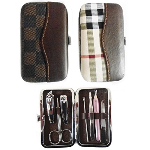 Manicure Kit Nail Art Set Nails Grooming and Pedicure Tool Kit x 7 Pieces