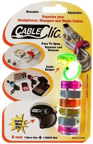 The Holding Company Cable Clamps 8 Pack