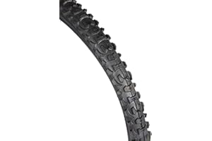 On Bike Copertura Nera per Bici MTB 26x1.95 – Copertone Resistente per Uso Stradale e Fuoristrada – Battistrada Antiscivolo – Compatibile con Cerchi da 26 Pollici