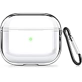 Microsonic AirPods 3. Nesil i&ccedil;in Kılıf Transparent Clear Soft Şeffaf [AirPods 3 ile Uyumlu Kılıf - Şeffaf]