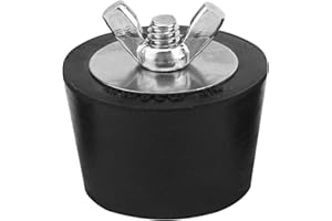 OTAIVE Pool Winterizing Plug 38mm/1.5inch Rubber Pool Plugs Expansion Plug,Pool Winter Plug Winterizing Expansion Plug with Metal Bolts,Winter Rubber Plug, for Winterizing Pools During Winter Season