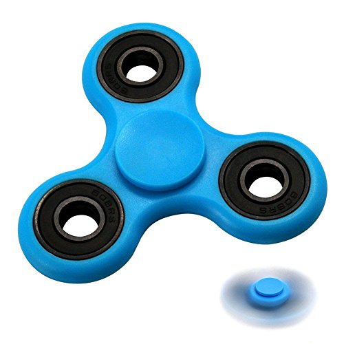 Tri Fidget Hand Spinner,HiWild Toy Multicolor Finger Hand AntiStress Reliever Reducer Anxiety ADD ADHD,Best Gift for You And Your Kids (Blue) Tri Fidget Hand Spinner,HiWild Toy Multicolor Finger Hand AntiStress Reliever Reducer Anxiety ADD ADHD,Best Gift for You And Your Kids (Blue)