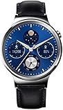 Huawei 4 GB Classic Watch with Leather Bracelet - Silver