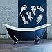 Produktbild WWYJN Ocean Sea Decoration Jellyfish Wall Sticker Vinyl Art Home Decor Bathroom Decals Interior Waterproof Wash Basin Mural Room  56x42cm