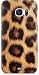 Produktbild Samsung Galaxy S7 Hülle Leopardenfell Tierfell Leopardenfell Tiermuster Fell Muster Leoparden-Muster Handyhülle Handy Case Hardcover Schutzhülle Hardcase Moonworks® weiß
