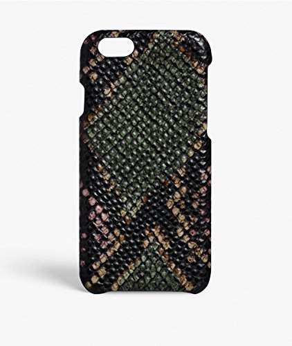 The Case Factory iPhone 7 Plus Real Leather Case With Python Design - Multicolor