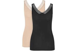 Triumph Feel of Modal Tank Top C2P Black Combination, Black Combination, XL