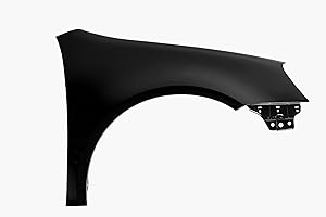 GAL INDUSTRIAL Kotflügel kompatibel für Volkswagen Golf V 5 SCHRÄGHECK Hatchback LC9Z Rechts Schwarz Vorderseite lackiert