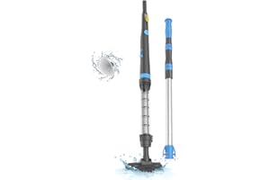Oxseryn Aspirateur de Piscine Nettoyeur de Piscine Rechargeable sans Fil 2 en 1 idéal pour Les spas, Les jacuzzis et Les Petites piscines pour Le Sable et la saleté