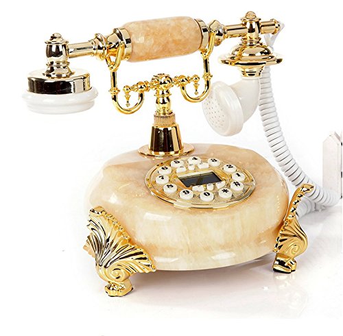 spécification Jade Fashion Creative Téléphone Antique Style Européen Rétro Bureau des ménages Téléphone Rural Téléphone fixe ( couleur : # 1 )