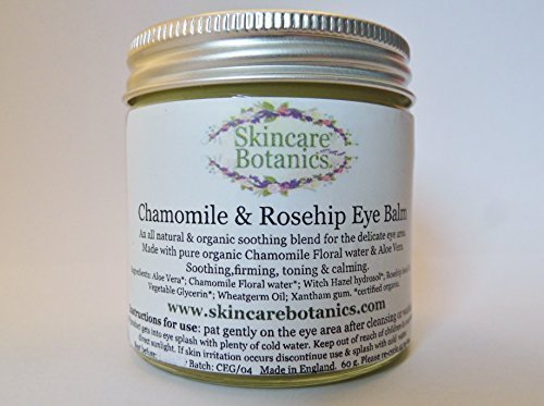All Natural Organic Rosehip & Chamomile Eye Balm