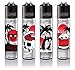 Produktbild Clipper® Feuerzeuge - Death in Paradise - 4er Set