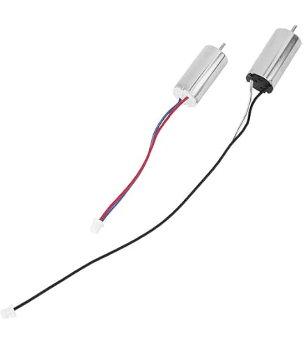 Lot 5 Micro Moteurs RC 6x12mm 3.7V 21800 RPM – Moteur Sans Noyau Pour Drone, Avion Modèle, Quadrirotor