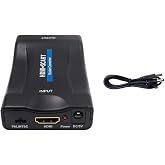 HDMI to SCART Aktif &Ccedil;evirici D&ouml;n&uuml;şt&uuml;r&uuml;c&uuml; Adapt&ouml;r, Av Video &Ccedil;evirici, (SCARTI HDMI D&Ouml;N&Uuml;ŞT&Uuml;RMEZ)