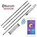 Produktbild XCSOURCE® 4Stk 0.5m Bluetooth USB RGB 5050 LED Streifen Licht Smart App Control Flexible TV Hintergrund Streifen Licht LD1058