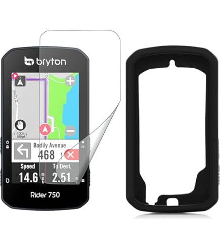 Custodia Morbida In Silicone Per Bryton Rider 750 SE - Protezione Antiurto E Antipolvere Per GPS - Foto 9