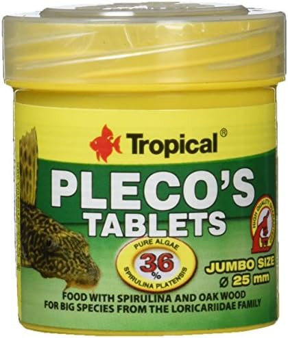 Tropical Plecos Tablets Pack of 1x 50 ml
