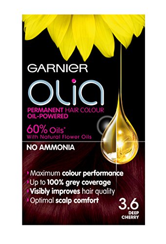 Garnier Olia 3.6 Deep Cherry Red Permanent Hair Dye