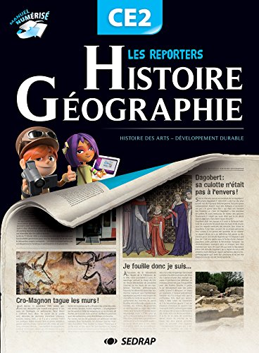 Book's Cover of Les reporters de lhistoire  gographie CE2 CE2 Le manuel 