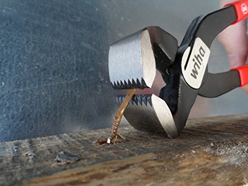 Wiha Classic Kneifzange mit klassischer Kopfform / Beißzange mit verschleißarmem, aufgelegtem Gelenk und hochbelastbarer Vernietung / Kantenzange mit induktiv gehärteter Schneide / 200 mm - 3