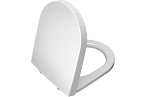 VitrA Nest 89-003R009 Yavaş Kapanır Klozet Kapağı, Duroplast, Beyaz