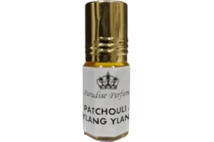 PARADISE PERFUMES & GEMS Patchouli Ylang Ylang | Gorgeous Roll On Fragrance Perfume Oil 3ml 6ml 12ml | Amazing Scent | Vegan & Cruelty-Free | Alcohol-Free | PPG (6ml)