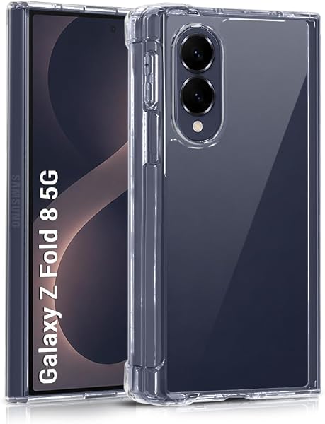 TheGiftKart Crystal Clear Back Cover Case for Samsung Galaxy Z Fold 8 5G |…