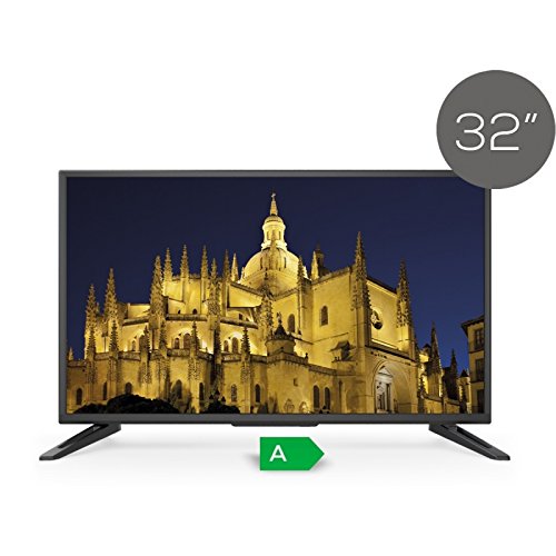 TV HD TDSystems 32' Pulgadas HD K32DLT6H (Resolución 1366x768/ HDMI 3/ VGA 1/ Eur 1/ USB Reproductor y Grabador) Televisores HD