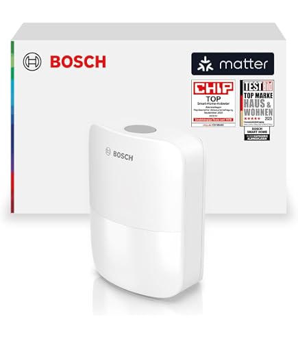 Bosch Smart Home Light/Roller Shutter Control II, Make Light & Roller Shutters Smart, App & Voice Control, Automations & Schedules, Apple Home, Google Home & Alexa, Controller II Required, Set of 4