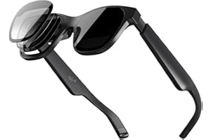XREAL Air 2 Pro AR Glasses, 130" Spatial Display, 120Hz, 46° FOV, TÜV Eye Comfort, Plug & Play – Compatible with iPhone 16/15 (excl. e-series), Steam Deck, Mac & PC, Android with a USB-C DP port