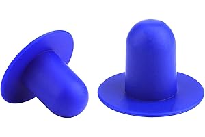 KINBOM Zatyczki do Basenu, Kompatybilna z Intex i Bestway, Korek Filtra Sitka do Otworu Pool Plug Cap do Basenu Naziemnego (2 Szt., Niebieski)