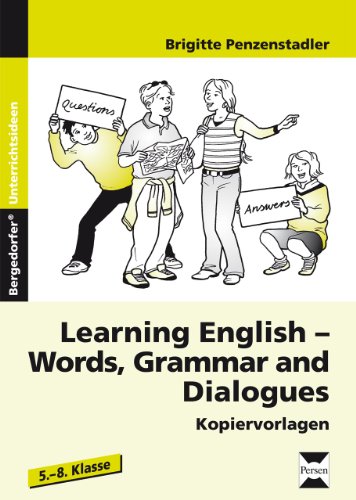 Learning English Words Grammar And Dialogues 5 Bis 8 Klasse Brigitte Penzenstadler Pdf Terrekudi