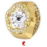 pitashe Uhr Watches for Girls Mit Steel Belt Watch mit 26mm Gehäusedurchmesser Uhren Damen Angebote Armbanduhr Frauen Damen Sportuhren Classic and Fashionable Ring Watch Stainless Steel Uhr