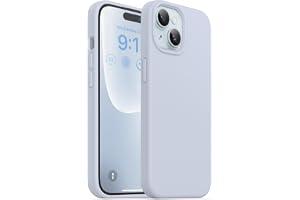 DIZORO Compatible for iPhone 15 Case 6.1, Slim Liquid Silicone Case 3 Layers Full Covered Soft Gel Rubber Phone Case Protecti