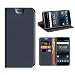Produktbild MOBESV Nokia 5 Hülle Leder, Nokia 5 Tasche Lederhülle/Wallet Case/Ledertasche Handyhülle/Schutzhülle mit Kartenfach für Nokia 5 - Dunkel Blau