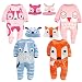 Meihuida Animal Fox Owl Baby Boys Girls Newborn Romper Playsuit Outfits Set