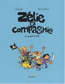 jaquette livre Zélie et Compagnie : En avant toute !