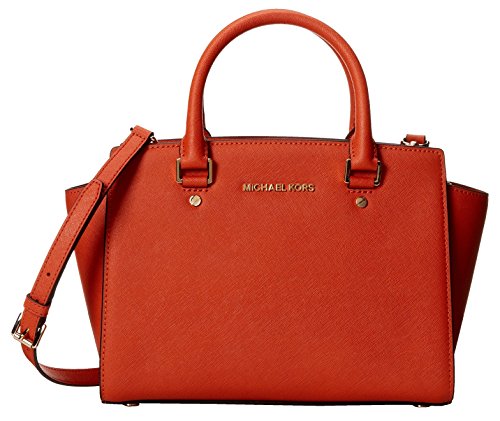 Preisvergleich Produktbild Michael Kors Selma Medium Satchel 30s3glms2l ORANGE