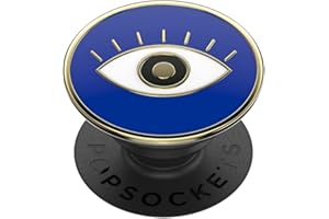 PopSockets: PopGrip - Support et Grip pour Smartphone et Tablette avec un Top Interchangeable - Enamel Evil Eye